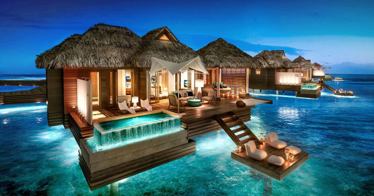 Resort Has Overwater Bungalows and Is a Must Visit