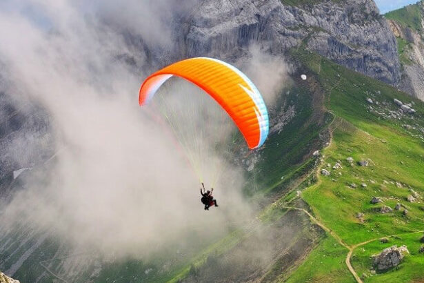 Paragliding Spots in India